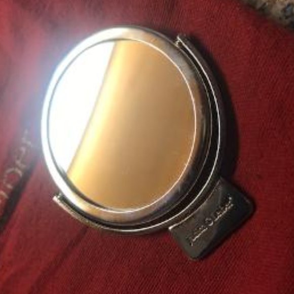 Judith Leiber  Minaudière Evening Silver Crystals Clutch - Picture 7 of 8